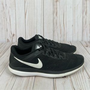 Nike Flex 2016 RN Women’s Size 10 Black White Running Shoes Sneakers 830751-001